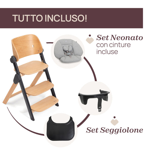 Seggiolone pappa evolutivo