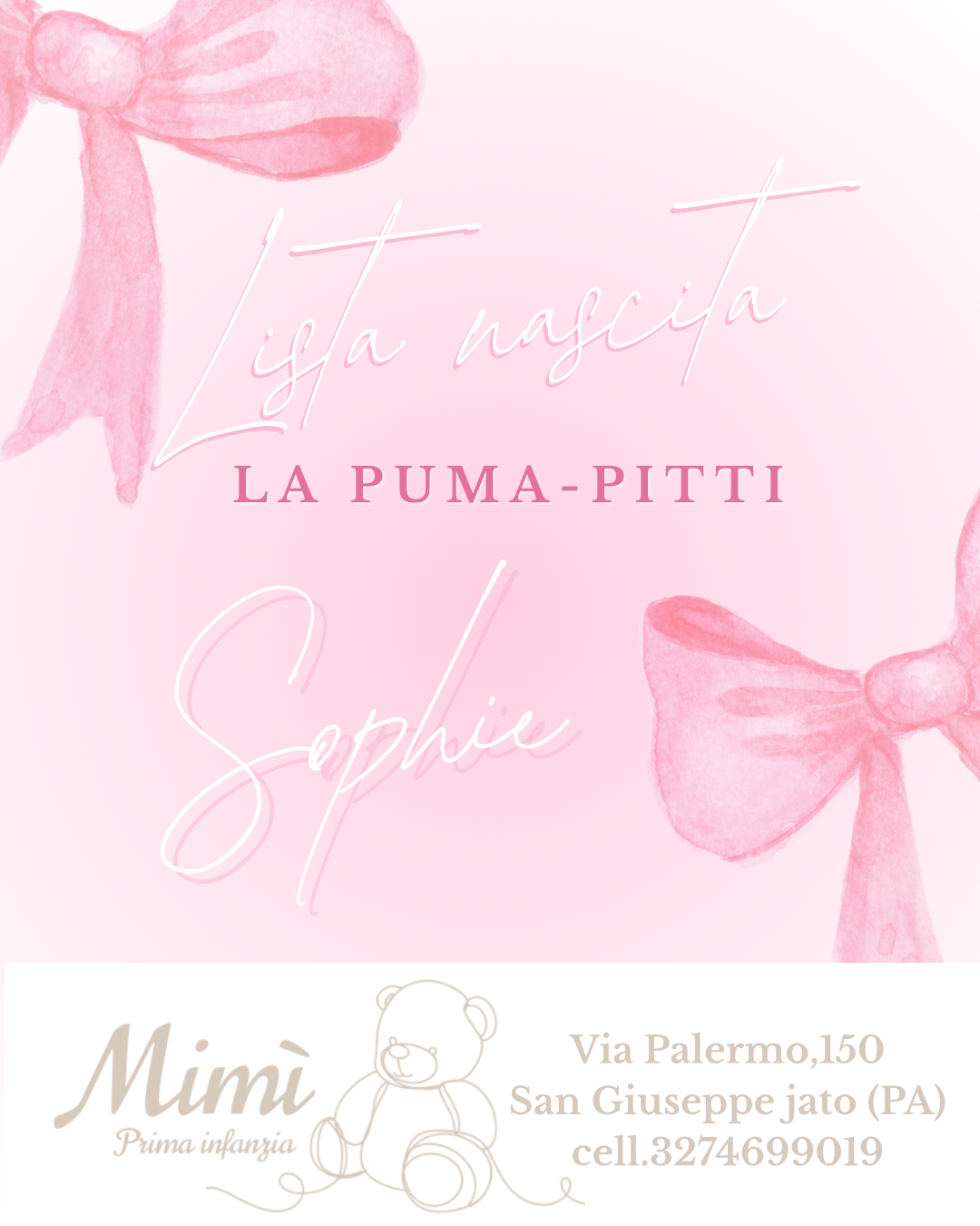 Lista Nascita La Puma - Pitti