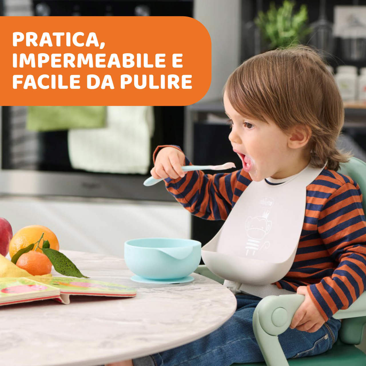 Set Pappa Easy Start in Silicone 6m+