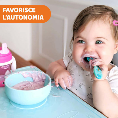 Set pappa in silicone + borraccia