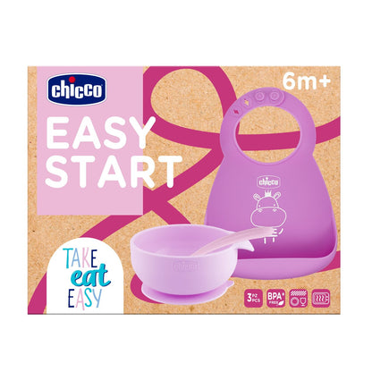 Set Pappa Easy Start in Silicone 6m+
