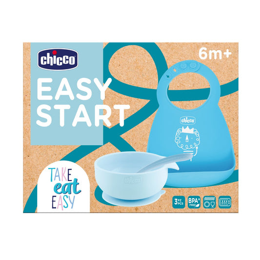 Set Pappa Easy Start in Silicone 6m+