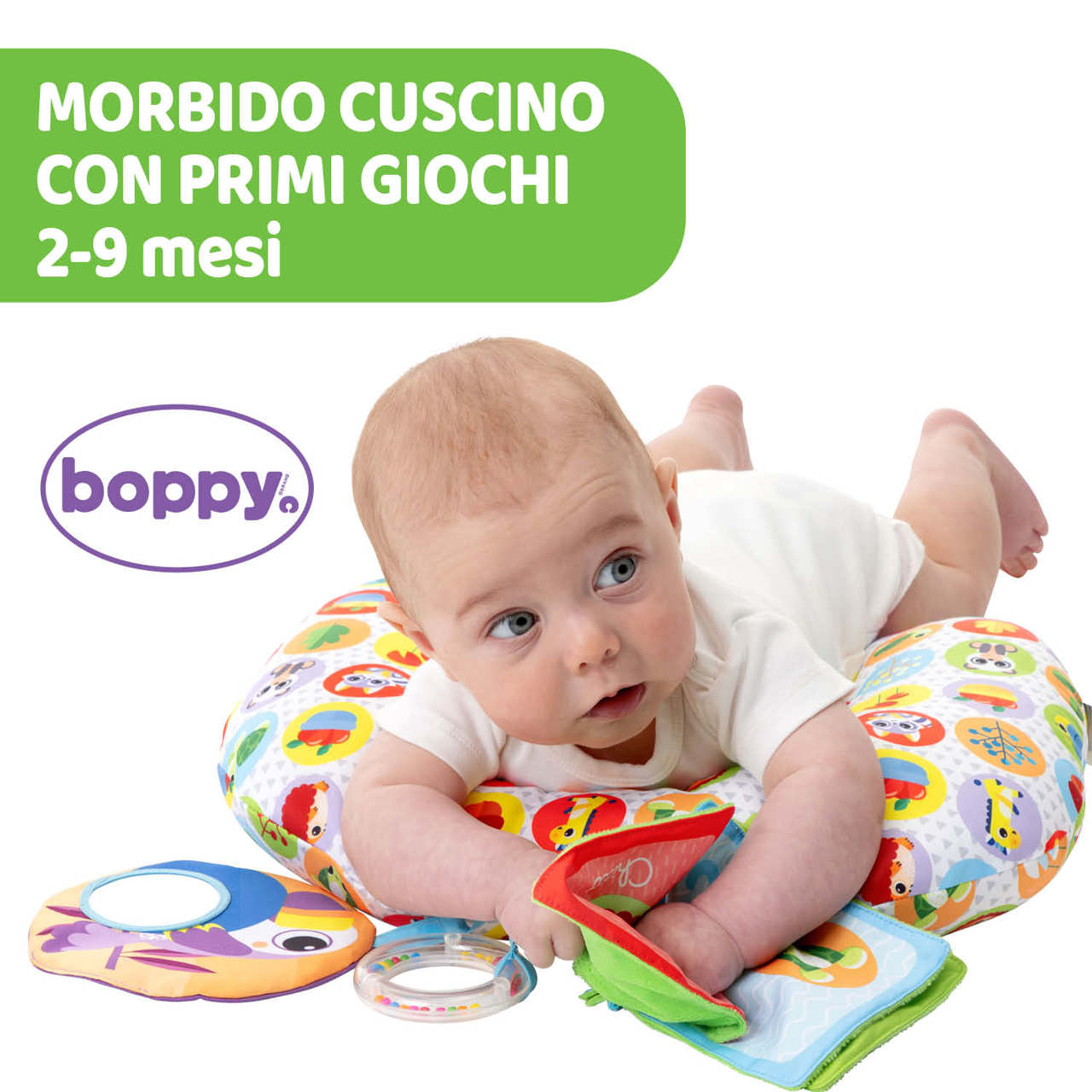 Cuscino tummy 2m+