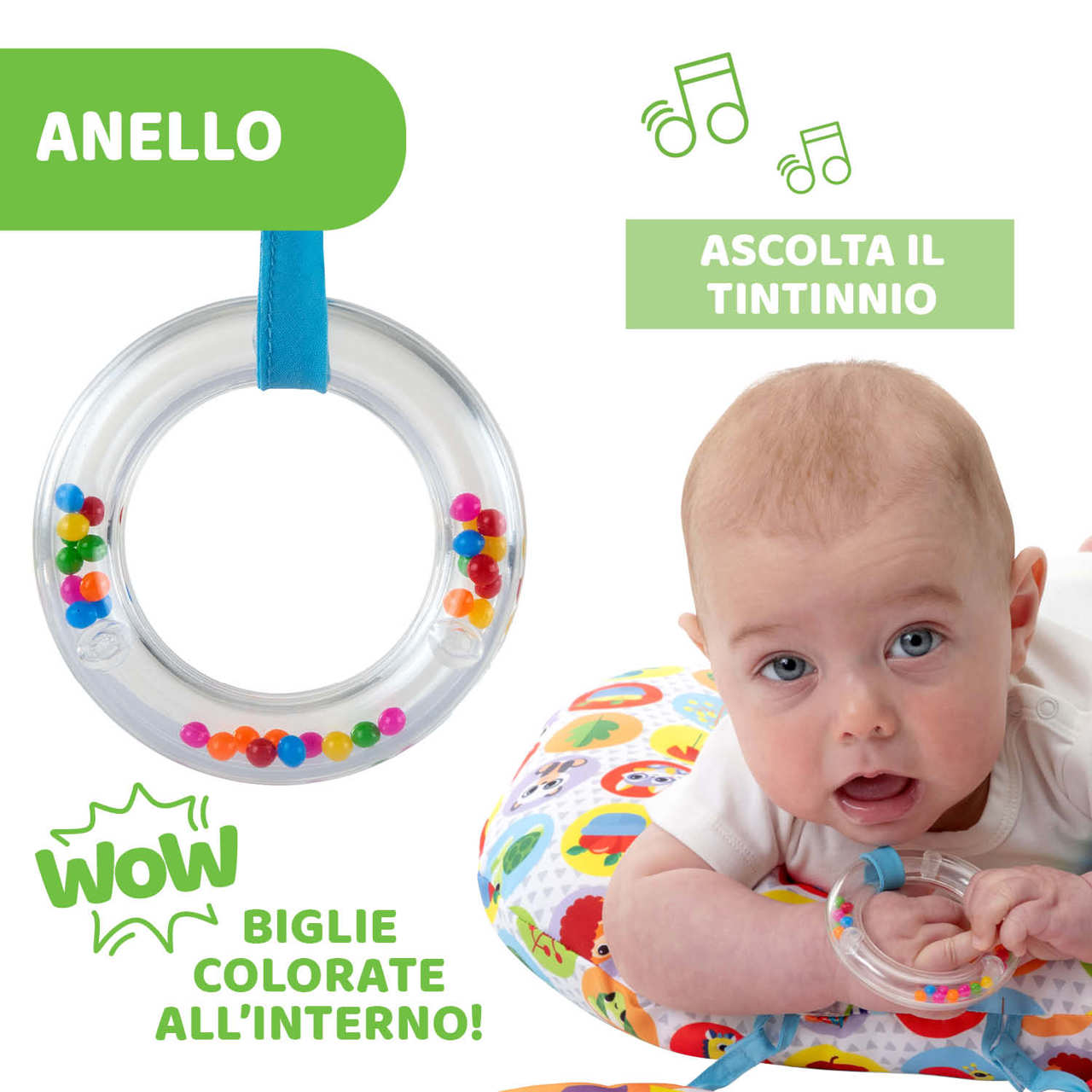 Cuscino tummy 2m+