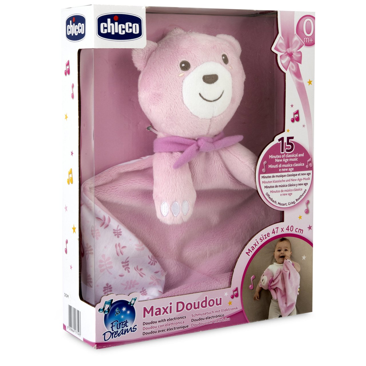 2 Maxi doudou con musiche