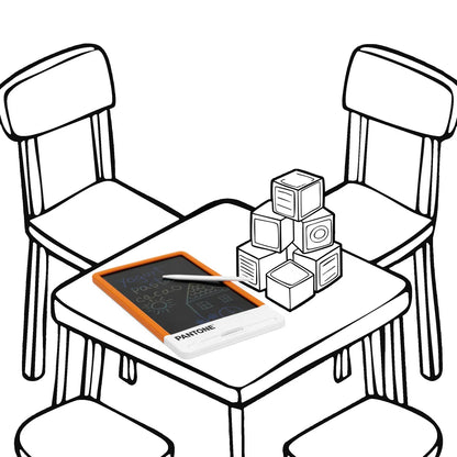PANTONE LAVAGNA RISCRIVIBILE ARANCIONE