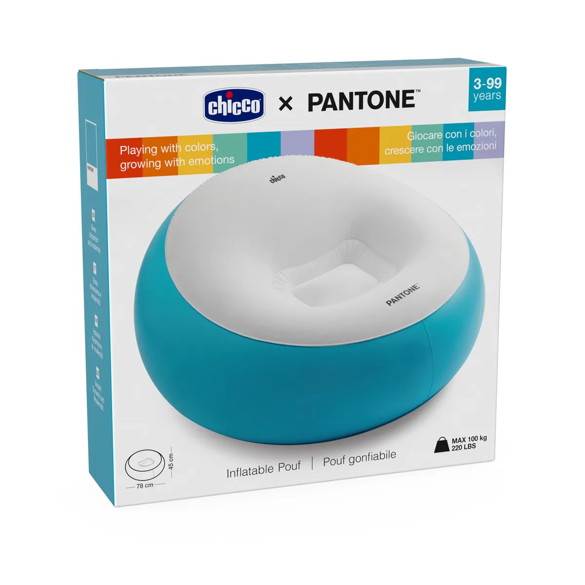 PANTONE POUF GONFIABILE