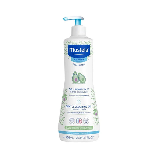Detergente corpo e capelli +colonia mustela