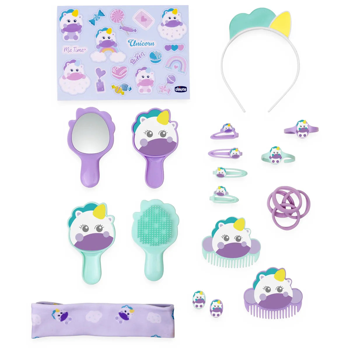 GIOCO BEAUTY STATION UNICORNO CON ACCESSORI, DAI 3 ANNI