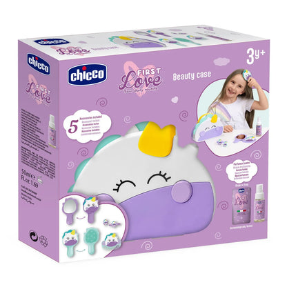 GIOCO BEAUTYCASE UNICORNO CON ACCESSORI, DAI 3 ANNI