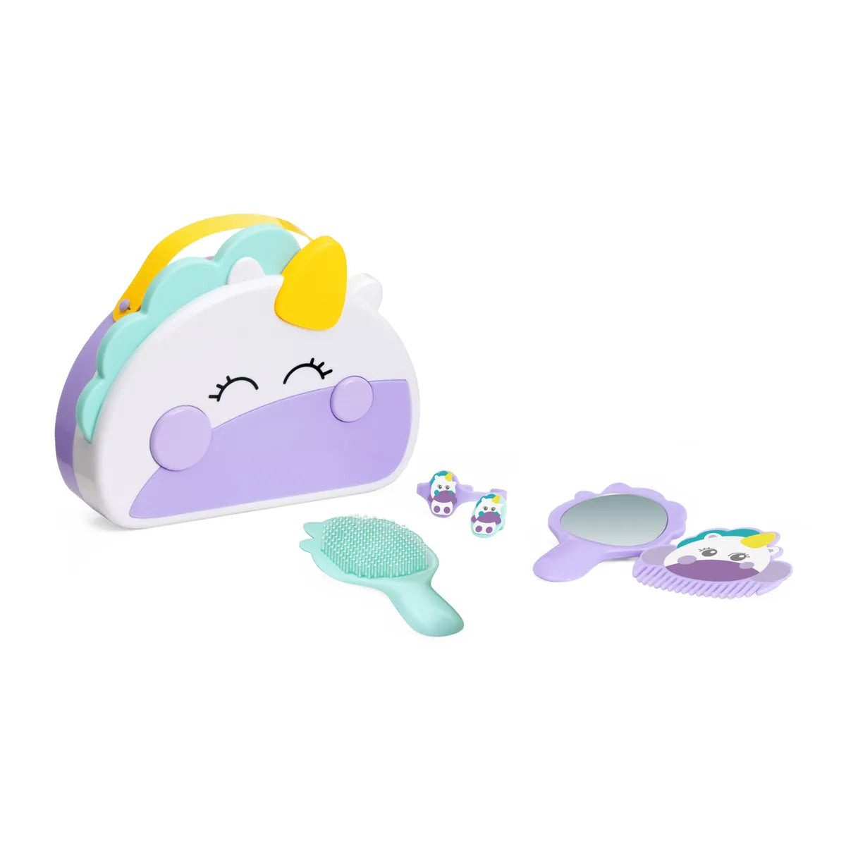 GIOCO BEAUTYCASE UNICORNO CON ACCESSORI, DAI 3 ANNI