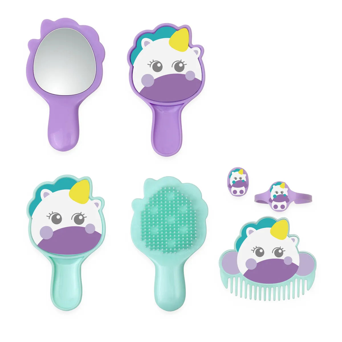 GIOCO BEAUTYCASE UNICORNO CON ACCESSORI, DAI 3 ANNI