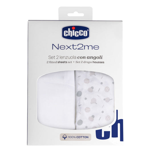 Set Lenzuola in Cotone per Next2Me - 2pz