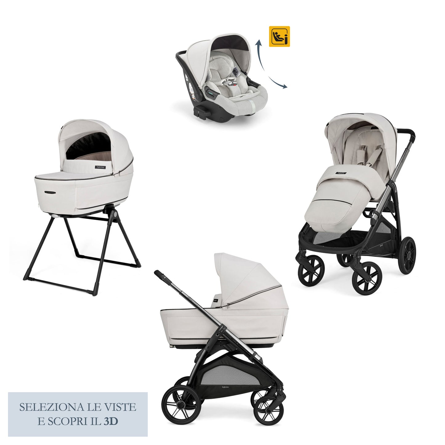 System Quattro Aptica darwin recline Inglesina
