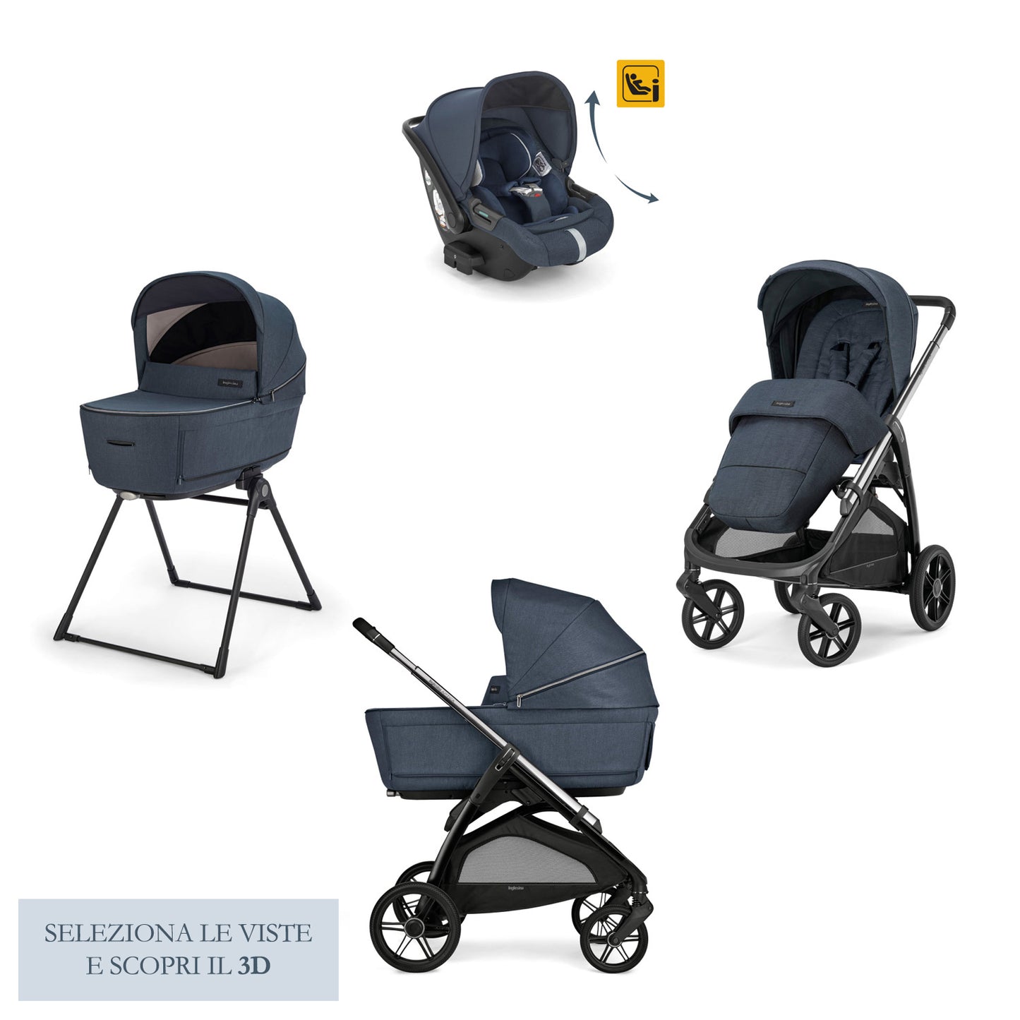 System Quattro Aptica darwin recline Inglesina