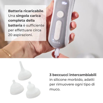 Aspiratore nasale elettrico