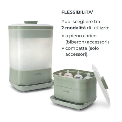 Sterilizzatore con asciugatura 2in1